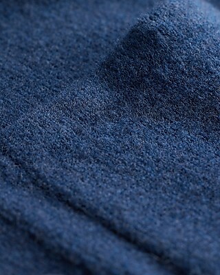 Fuzzy Wool-Blend Double Pocket Cardigan
