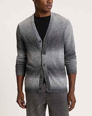 Gradient Cotton-blend Cardigan