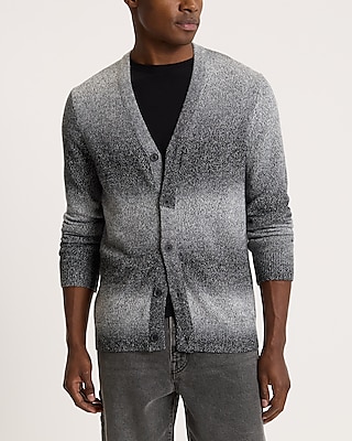 Gradient Cotton-Blend Cardigan