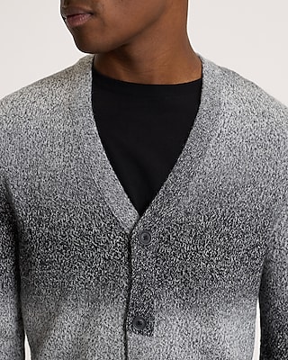 Gradient Cotton-Blend Cardigan