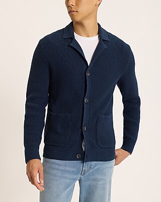 Ribbed Cotton Cardigan