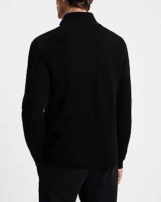 Full Zip Merino Wool Sweater | Express