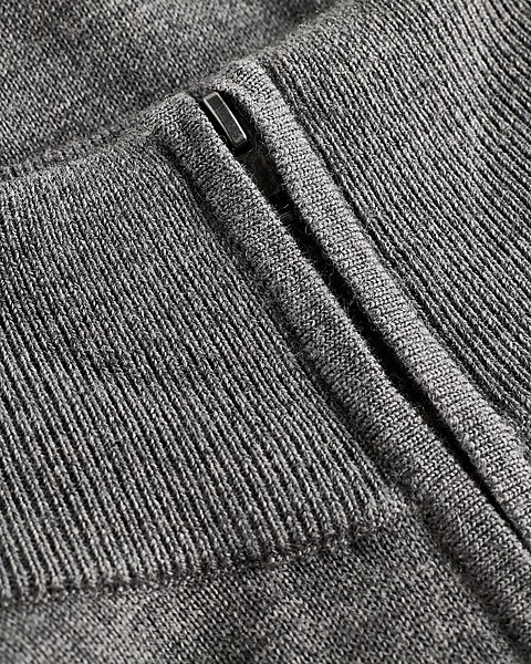 Full Zip Merino Wool Sweater | Express Full Zip Merino Wool Sweater | Express