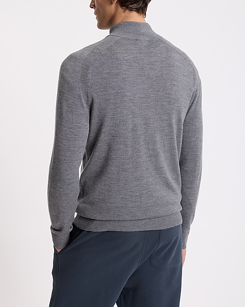 Full Zip Merino Wool Sweater | Express Full Zip Merino Wool Sweater | Express