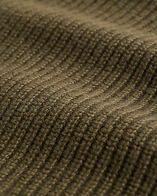 Ribbed Shawl Neck Cardigan