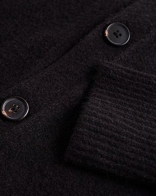 Felted Y-Neck Cardigan