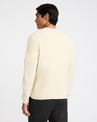 Felted Y-Neck Cardigan