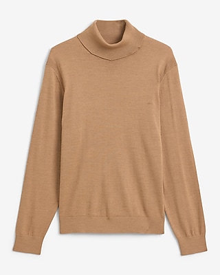Merino-Blend Turtleneck Sweater