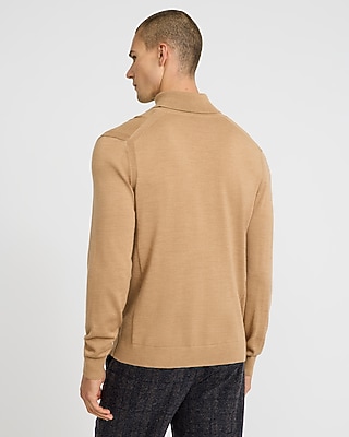 Merino-Blend Turtleneck Sweater