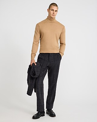 Merino-Blend Turtleneck Sweater