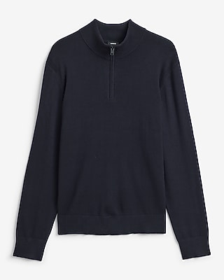 Luxtouch Jersey Long Sleeve Zip Sweater Polo - thumbnail 9