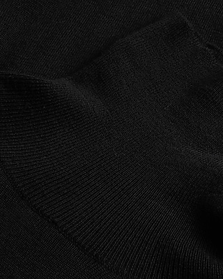 Solid Merino Wool Turtleneck Sweater