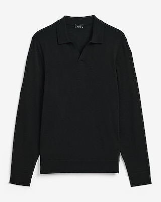 Johnny Collar Everyday Performance Merino Wool Sweater Polo