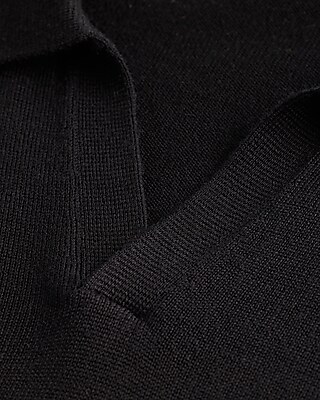 Johnny Collar Everyday Performance Merino Wool Sweater Polo
