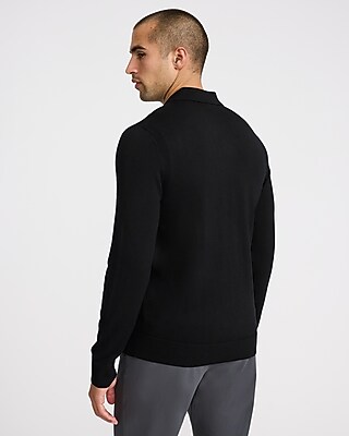 Johnny Collar Everyday Performance Merino Wool Sweater Polo