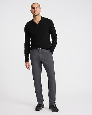 Johnny Collar Everyday Performance Merino Wool Sweater Polo