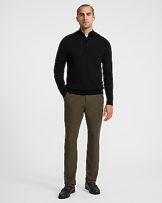 Quarter Zip Everyday Performance Merino Wool Sweater