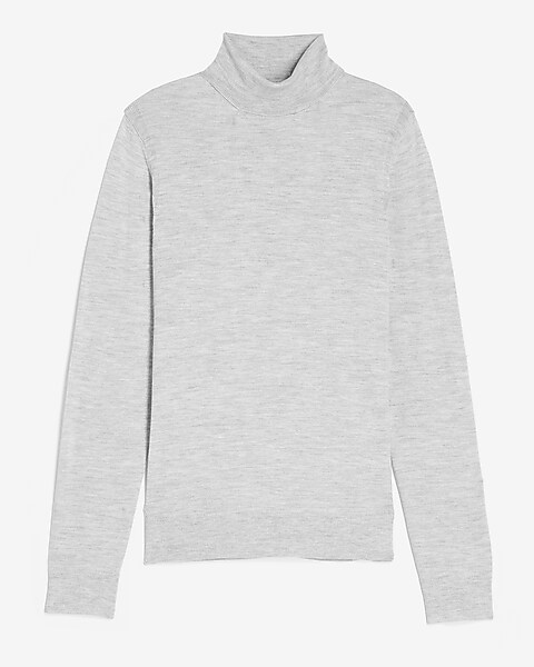 Solid Merino Wool-blend Turtleneck Sweater | Express Solid Merino Wool-blend Turtleneck Sweater | Express