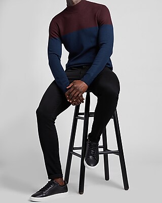 express mens black turtleneck