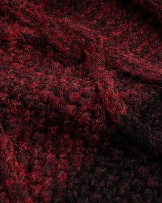 Marl Striped Turtleneck Sweater