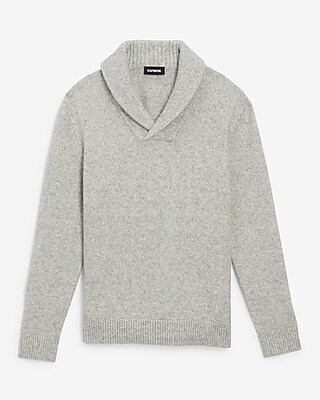 Shawl Collar Popover Sweater | Express