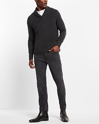 Shawl Collar Popover Sweater