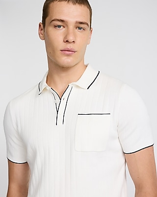 Modern Prep Short Sleeve Sweater Polo