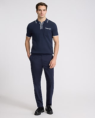 Modern Prep Short Sleeve Sweater Polo