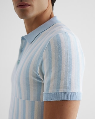 A-SS CTTN HAITI POLO:SKYLIGHT:L