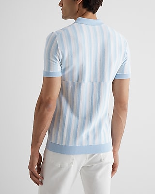 A-SS CTTN HAITI POLO:SKYLIGHT:L