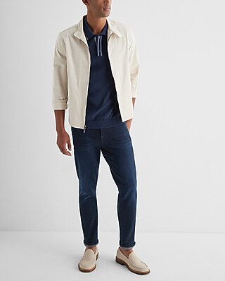 Tipped Contrast Collar Cotton Polo