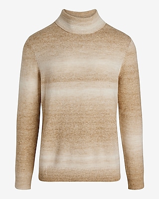 Ombre Cotton-Blend Turtleneck