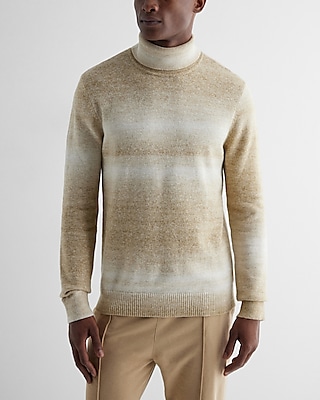 Ombre Cotton-Blend Turtleneck