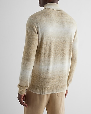 Ombre Cotton-Blend Turtleneck