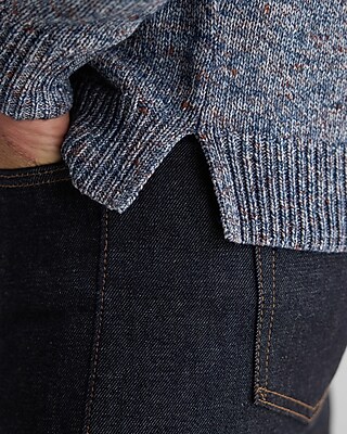 Two Tone Cotton-Blend Sweater Hoodie - image 4