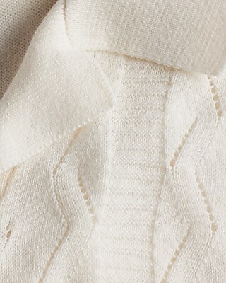 トップス A.PRESSECotton KnitPolo Collar Cardigan A.PRESSE 