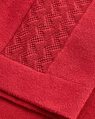 Textured Stripe Cotton Short Sleeve Sweater Polo
