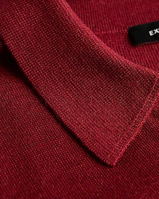 Johnny Collar Merino Wool Sweater Polo