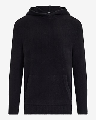 Felted Wool-blend Sweater Hoodie Express