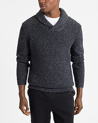 Shawl Neck Pullover Sweater