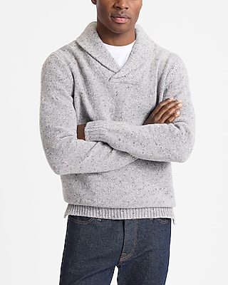 Shawl Neck Pullover Sweater