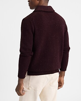 Shawl Neck Pullover Sweater