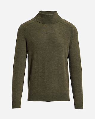 Merino Wool Turtleneck Sweater