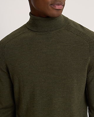 Merino Wool Turtleneck Sweater