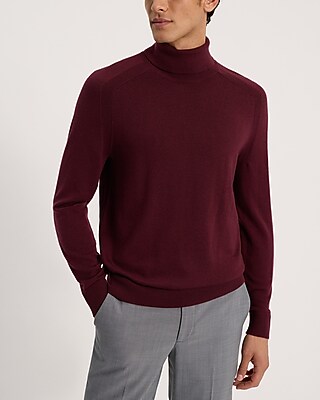 Merino Wool Turtleneck Sweater