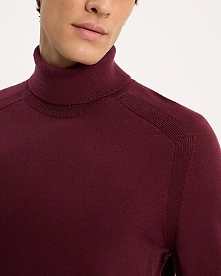Merino Wool Turtleneck Sweater