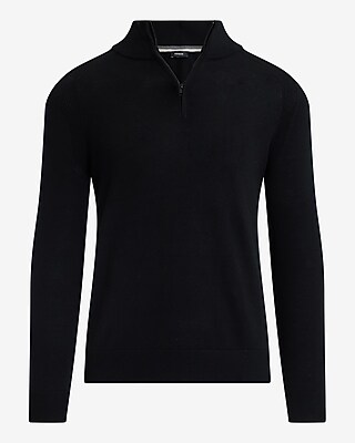 Quarter Zip Merino Wool Sweater | Express