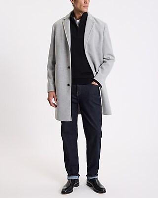 Quarter Zip Merino Wool Sweater | Express