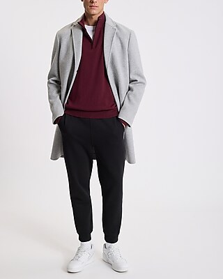 Quarter Zip Merino Wool Sweater