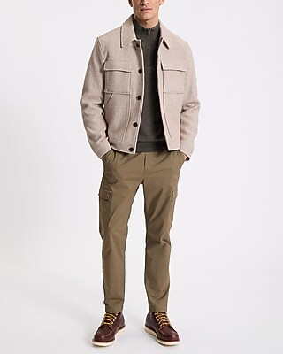 Quarter Zip Merino Wool Sweater
